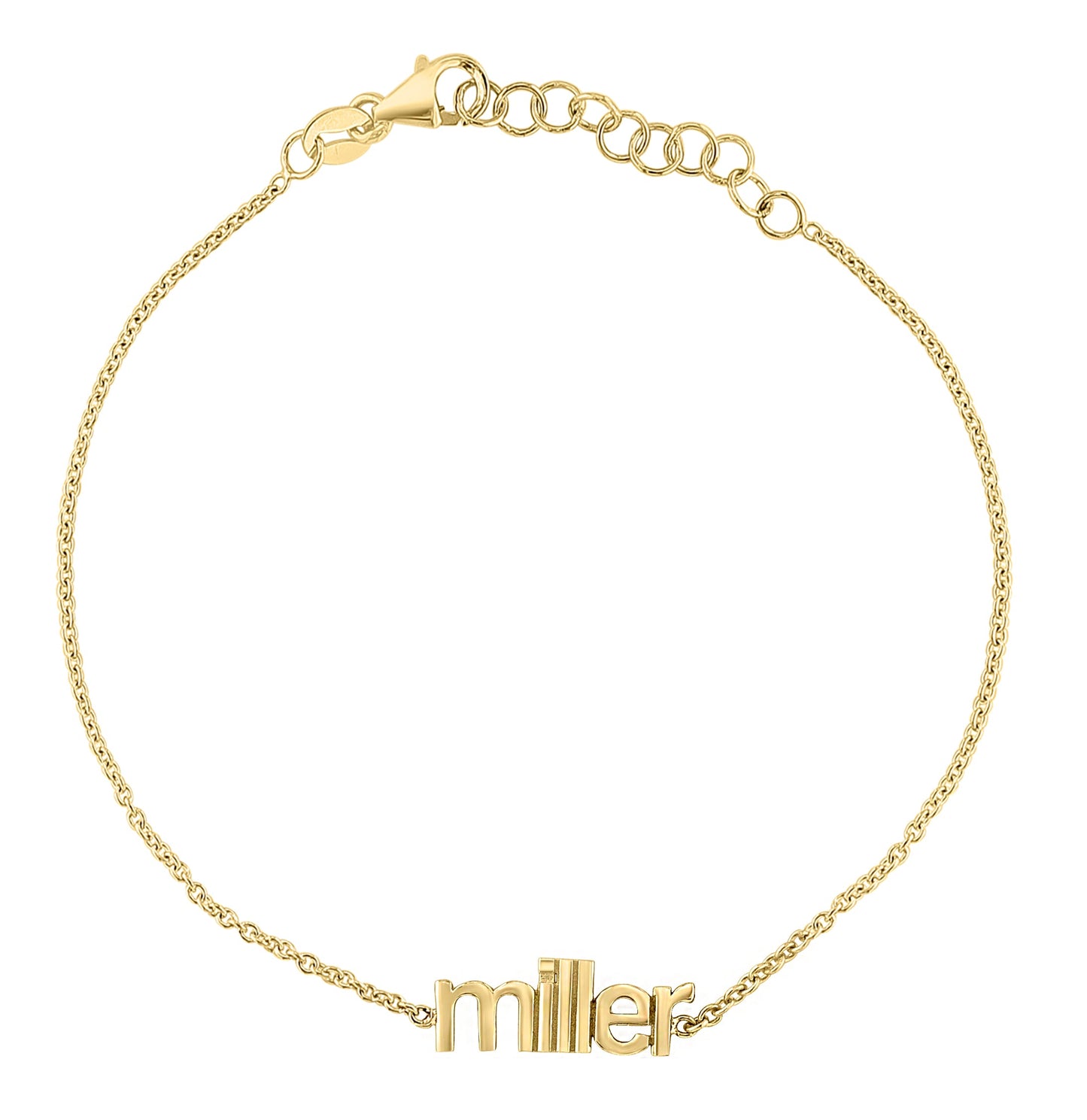 Baby Nameplate Bracelet - r.chiara