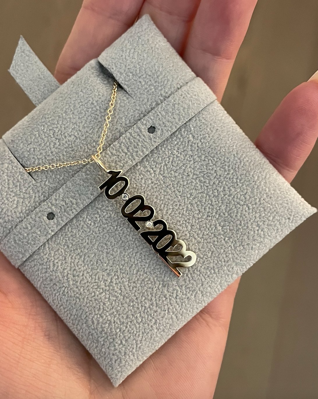 Custom Date Charm - r.chiara