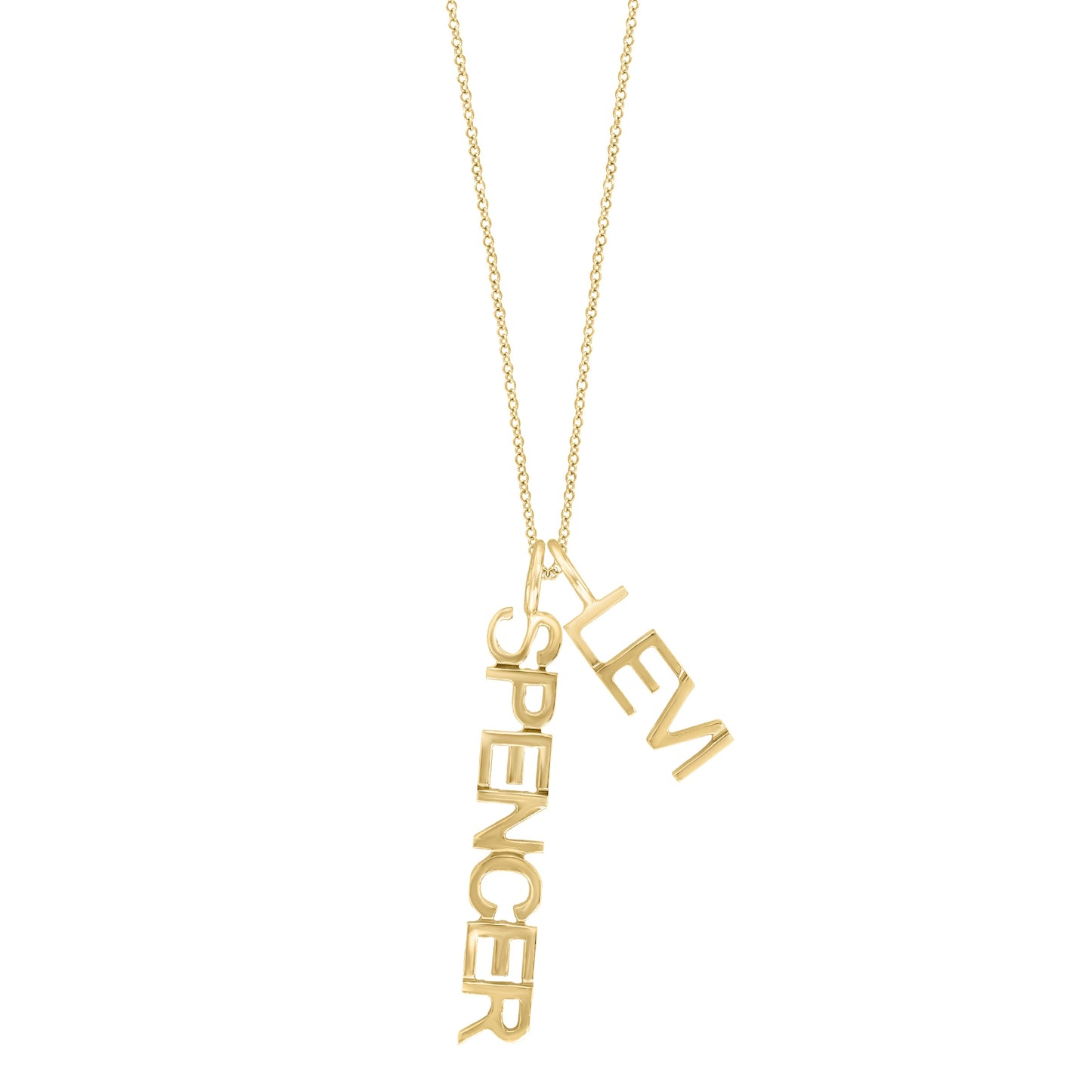 Custom Plain Name Charm - r.chiara