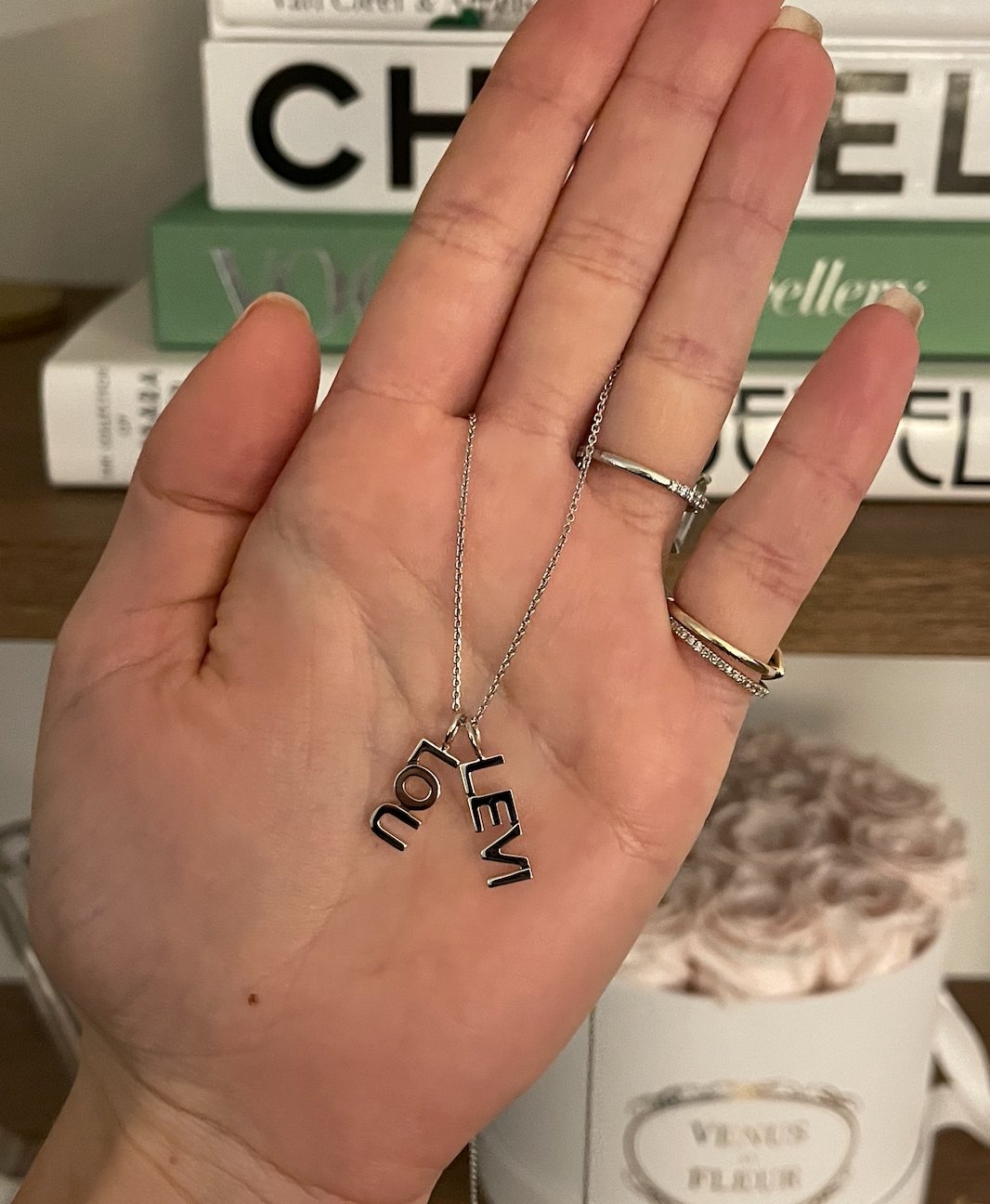 Custom Plain Name Charm - r.chiara