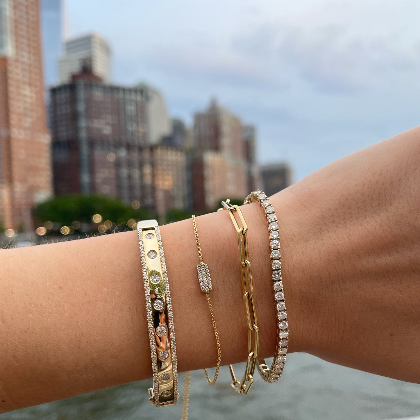 Diamond Tennis Bracelet - r.chiara