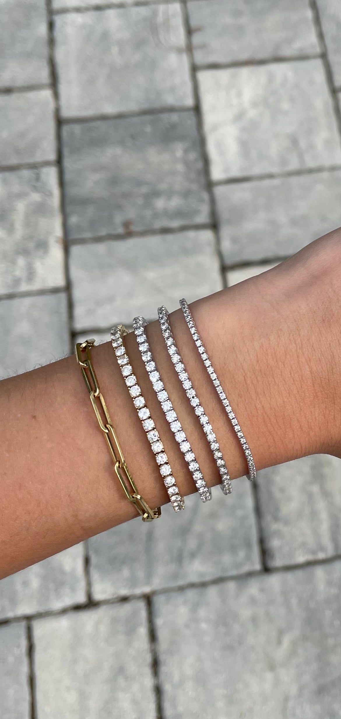 Diamond Tennis Bracelet - r.chiara