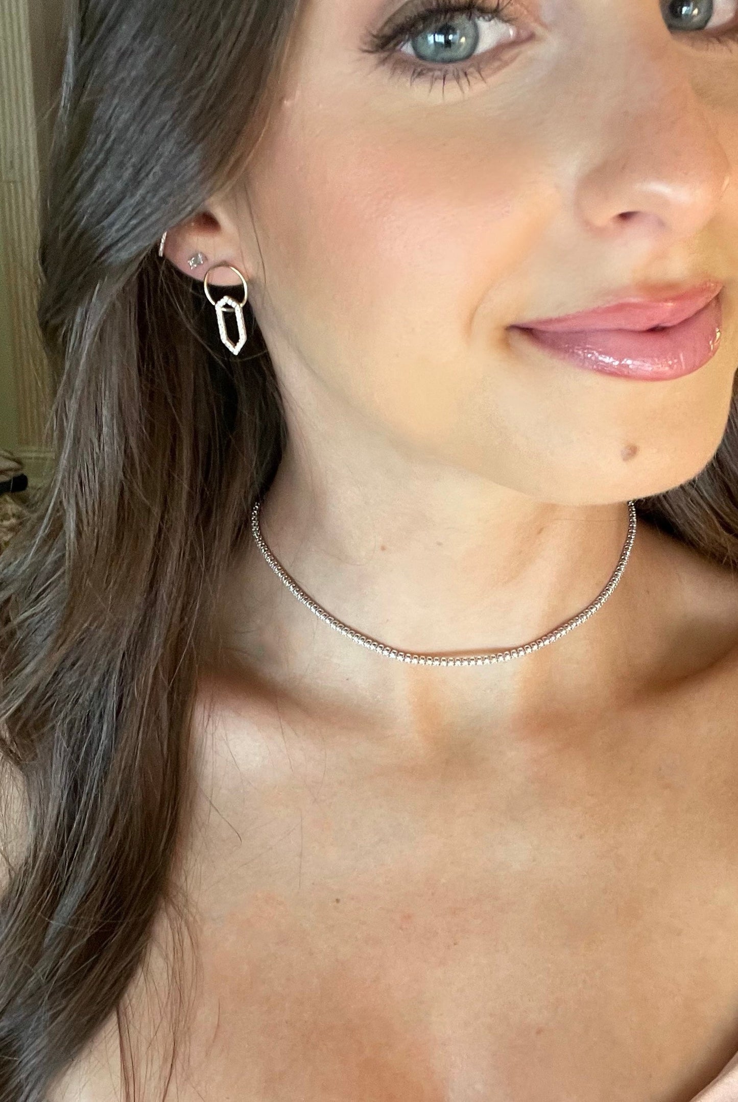 Diamond Tennis Choker - r.chiara