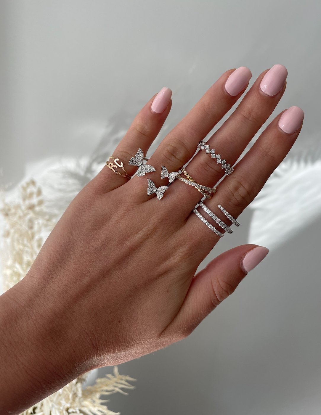 Diamond Zig Zag Ring - r.chiara