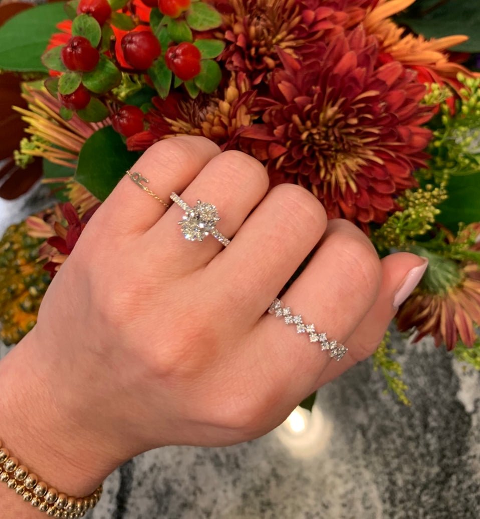 Diamond Zig Zag Ring - r.chiara