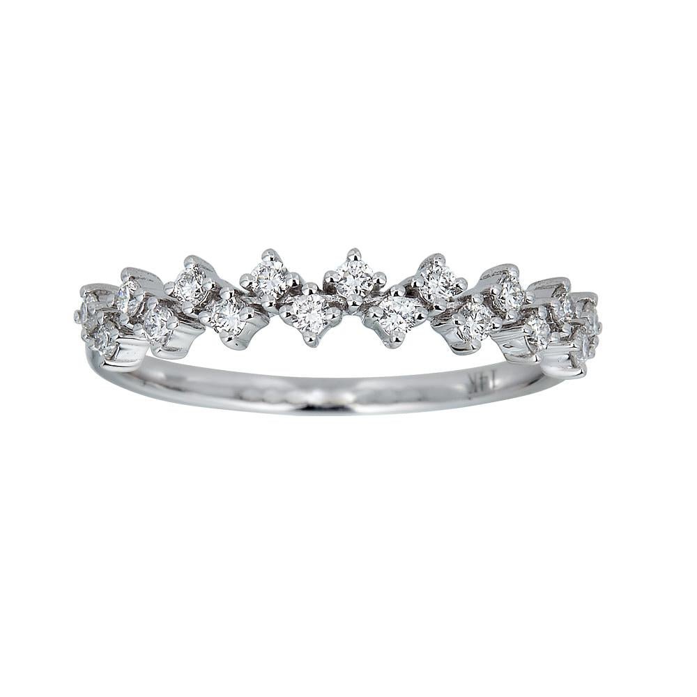 Diamond Zig Zag Ring - r.chiara