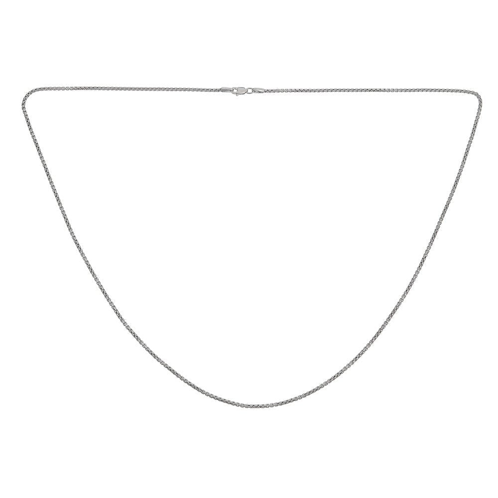 Mens Round Box Chain - r.chiara