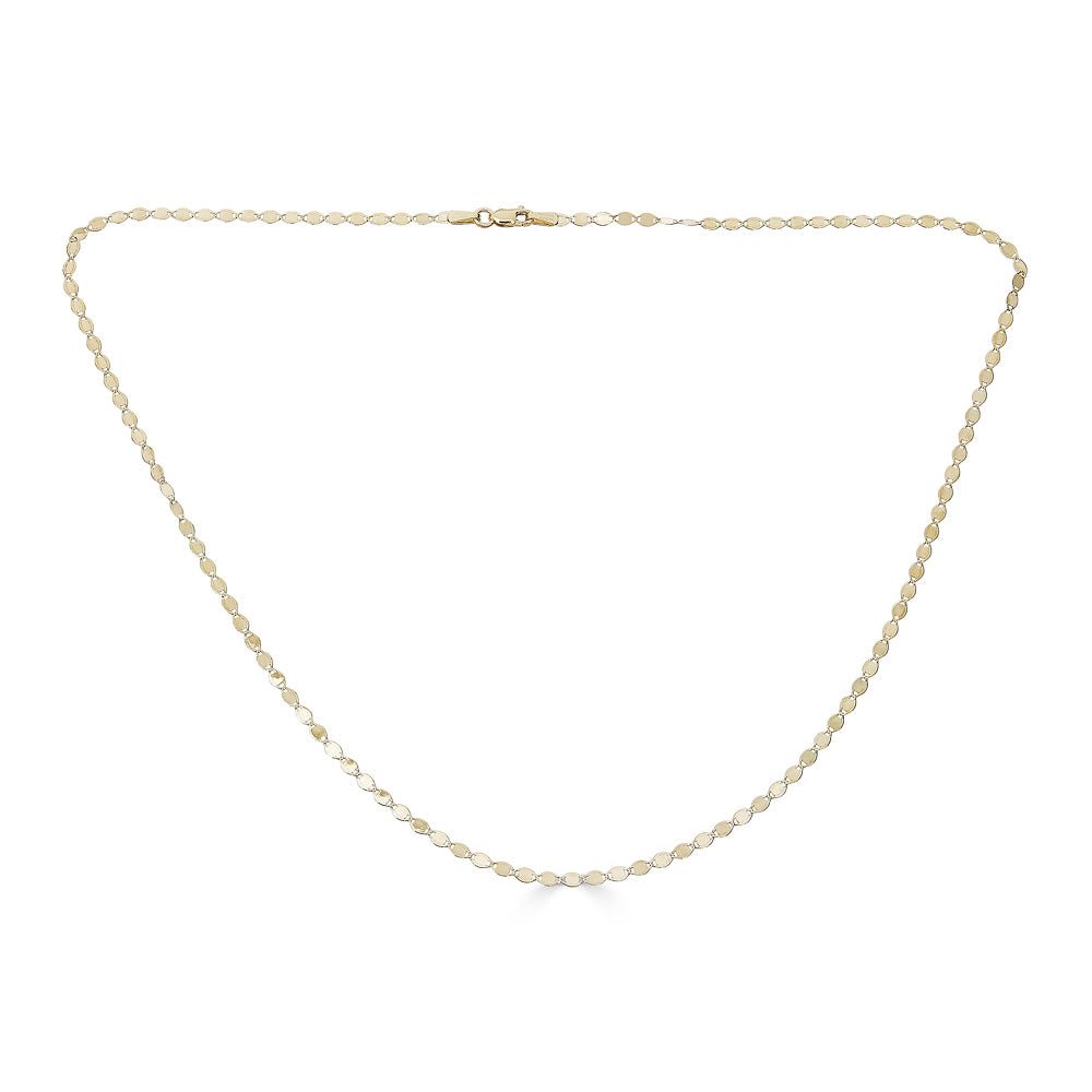 Oval Mirror Chain Necklace - r.chiara