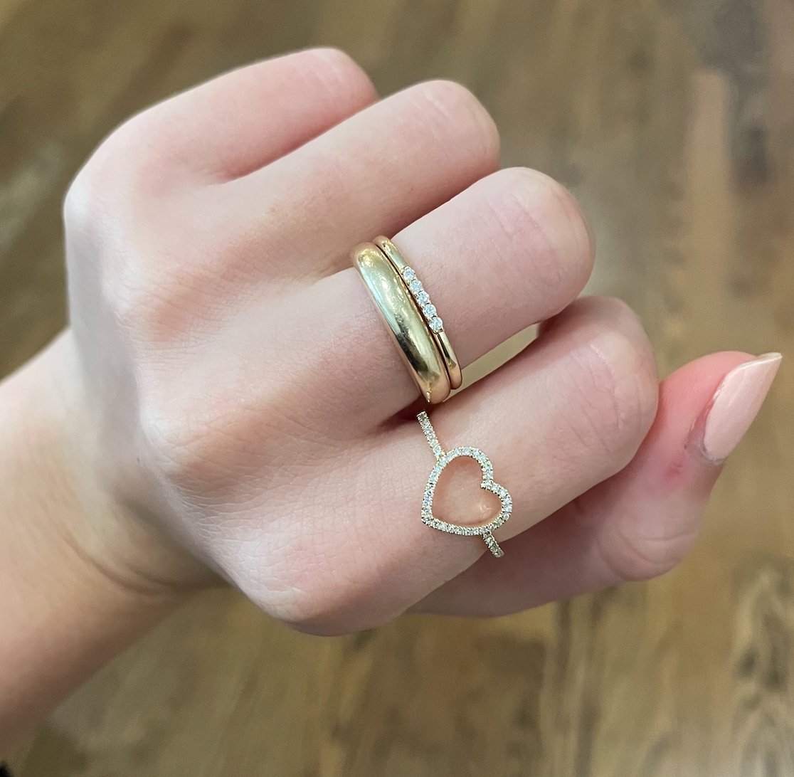 Pavé Open Heart Ring - r.chiara