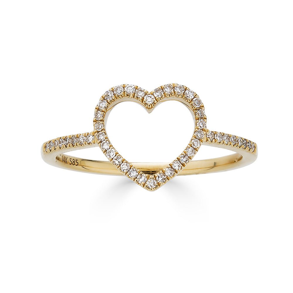 Pavé Open Heart Ring - r.chiara