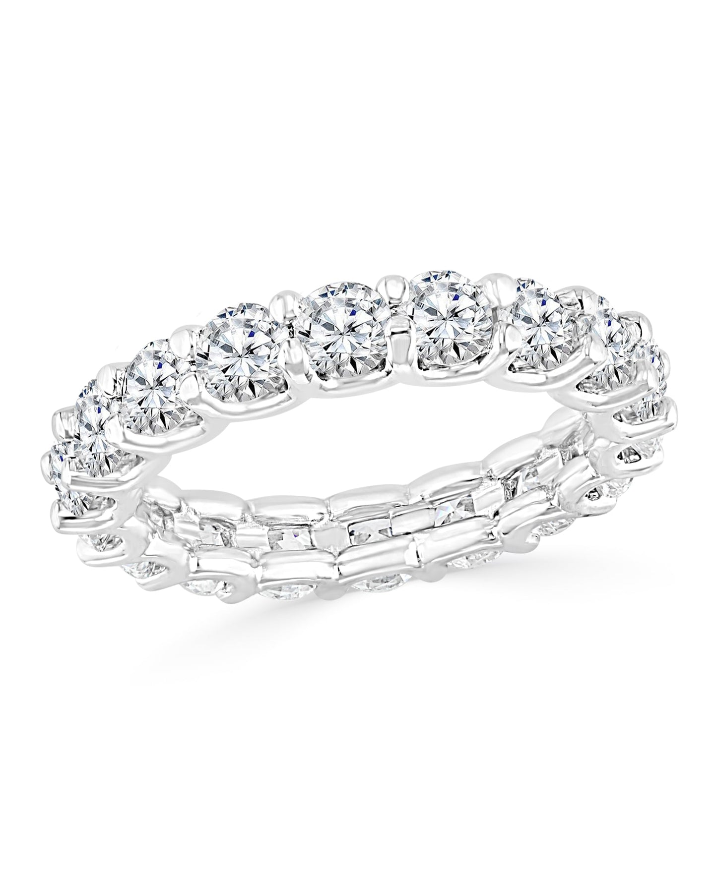 Scallop Diamond Eternity Band - r.chiara