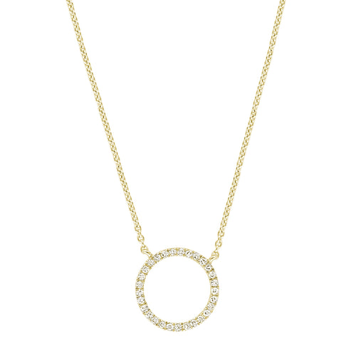 Open Circle Necklace - r.chiara