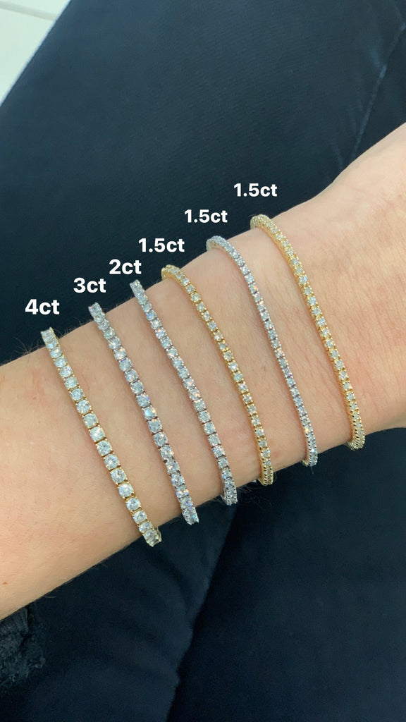1.5 carat diamond bracelet Clearance