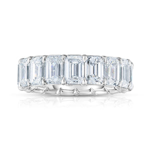 Emerald Cut Diamond Eternity Band - r.chiara