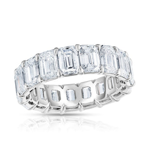 Emerald Cut Diamond Eternity Band - r.chiara