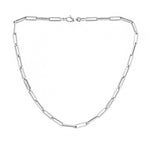 Medium Paperclip Link Necklace - r.chiara