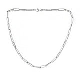 Medium Paperclip Link Necklace - r.chiara