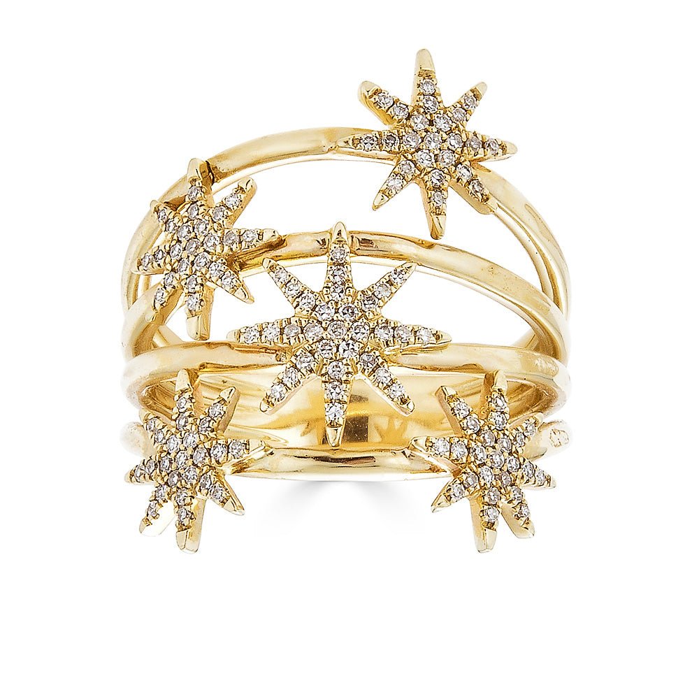 Multi Sunburst Ring - r.chiara