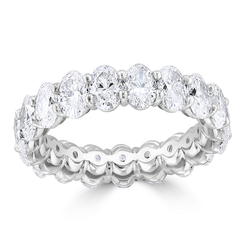 Oval Diamond Eternity Band - r.chiara