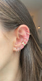 Super Skinny Diamond Ear Cuff - r.chiara